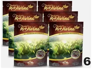 Té Divina - Buy 4 Get 2 Free, Natural Herbal Tea Caffeine-Free, 6 Weeks, Infused With Reishi premium Beverage