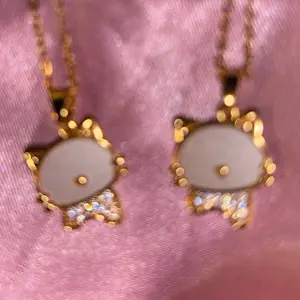 HKat Inspired Necklace - 14k Gold Plated