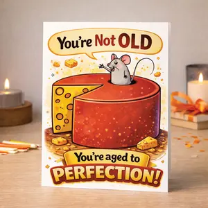 Aged to Perfection Birthday Card