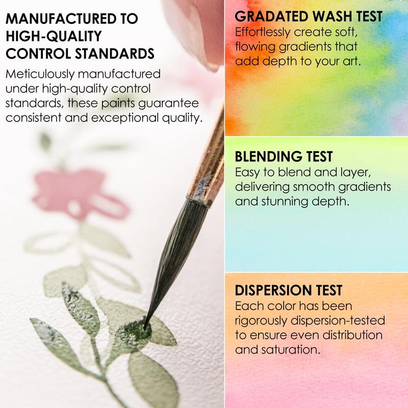 Grabie All-In-One Premium Watercolor Set, portable art, supplies, gift for valentines's day