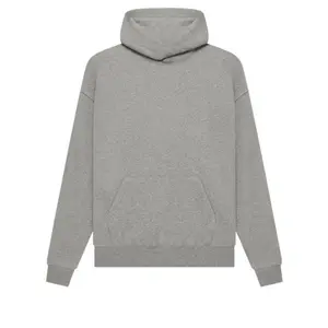 Menswear Casual Oversized Heavyweight hoodie- Dark oatmeal