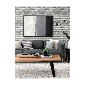 Seabrook Designs Vintage Faux Brick Unpasted Wa llpaper