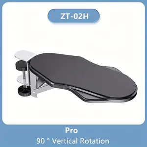 1 PC Computer Arm Support Bracket Suitable for Office Desk Adjusted To Rotate Wrist Support Bracket Extension Tray for Home Use