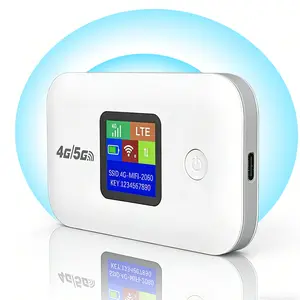 2026 Upgraded Mobile WiFi Hotspot,5G/4G LTE Portable WiFi,150Mbps,10 Connected Devices,Portable Internet for Car/RV/Travel,WiFi Router