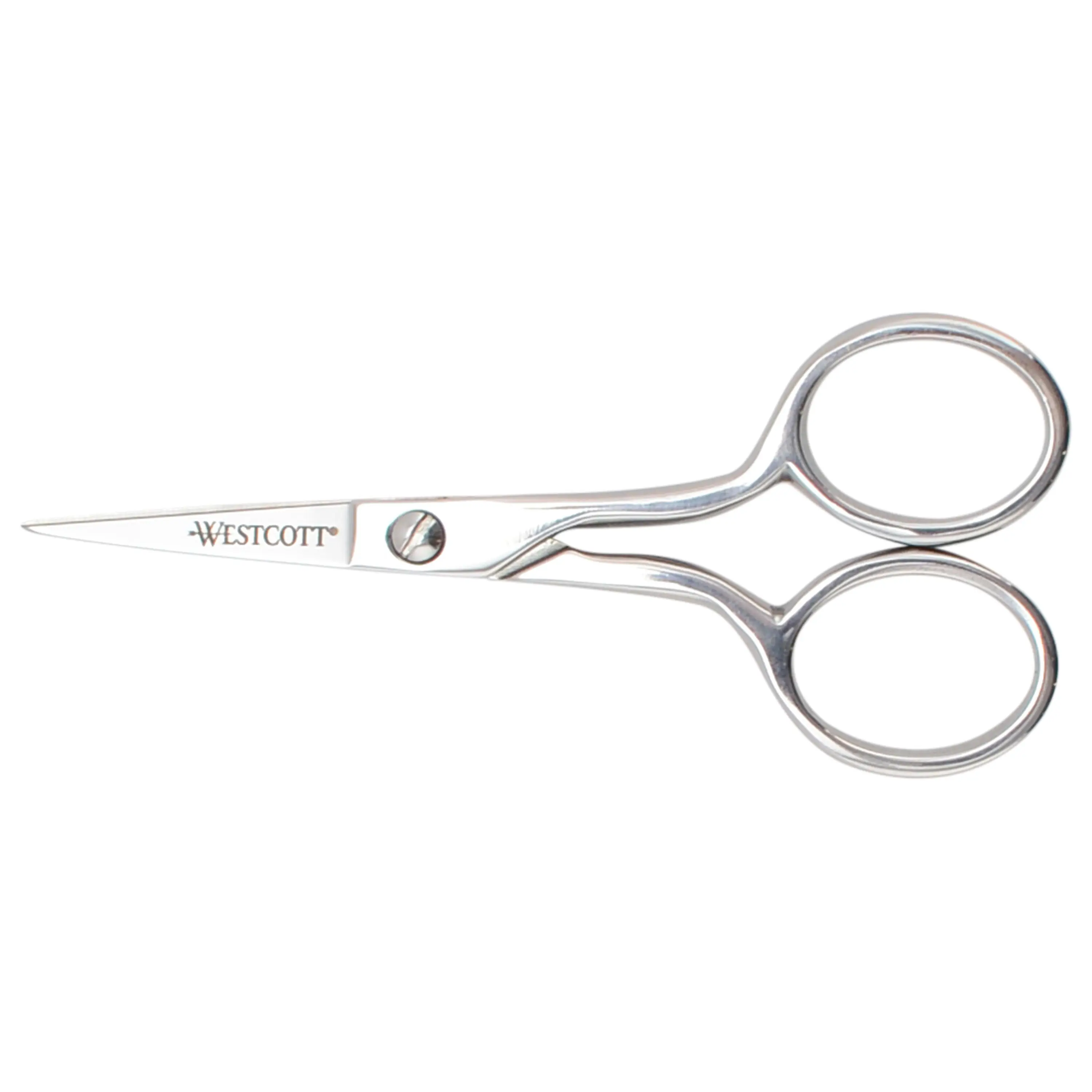Westcott 4in Forged Paper and Fabric Scissors, Precision Scissors for Embroidery Detail, Sewing and Crafts (00762-PARENT)
