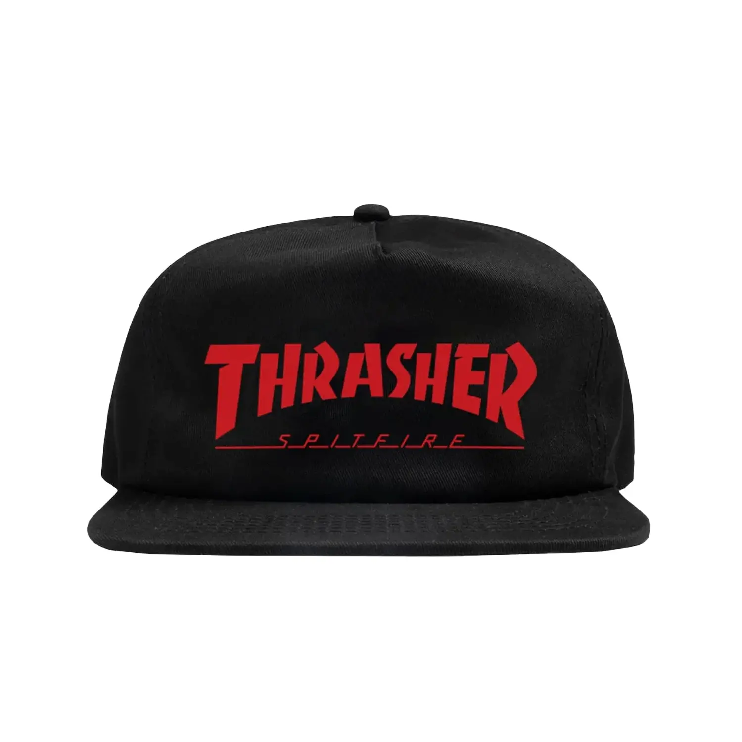 Thrasher Hat Spitfire Snapback Black