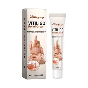 South Moon Vitiligo Cream, Natural Vitiligo Treatment for Skin Vitiligo, Vitiligo Care Cream, Reduce White Spots and Improve Skin Pigmentation, Easy to Use Skincare Moisturizer