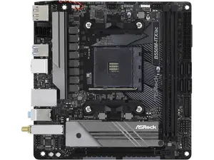 ASRock B550M-ITX/AC AM4 AMD B550 Mini ITX AMD Motherboard ASRock B550M-ITX/AC AM4 AMD B550 Mini ITX AMD Motherboard