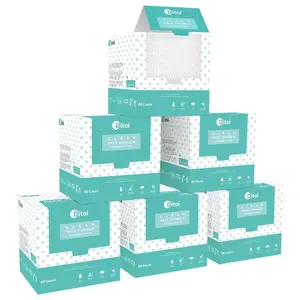 Face Towels, 10"*12" Disposable Face Towel, Face Towelettes XL, Ultra Soft Makeup Remover Dry Wipes, Thick Face Towel for Cleansing,300 Count (6 Pack)