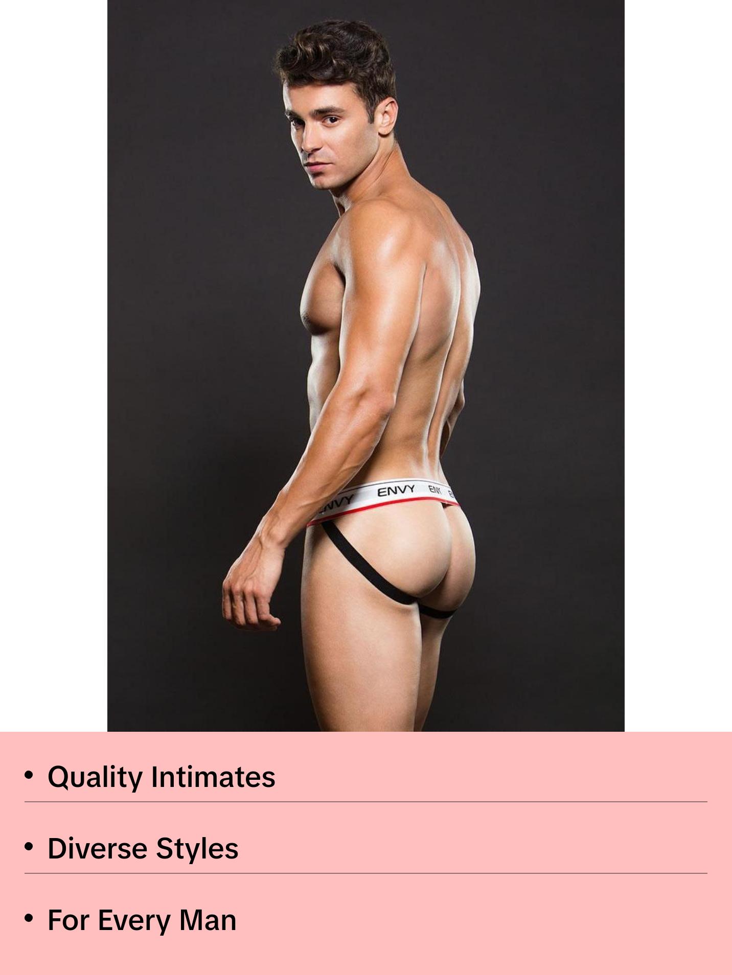 Logo Elastic Lowrise Mesh Jock M/L