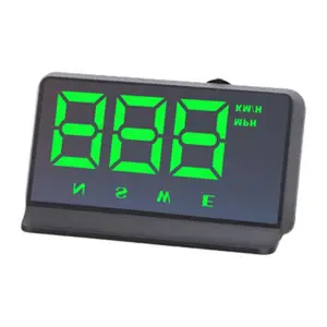 W2 GPS Head-Up Display Projection Speedometer Projector Display Digital Speed KMH HUD For Vehicles Auto Electronics Accessories