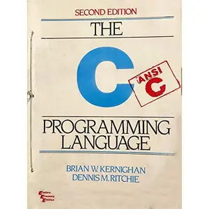 USED Book - The C Programming Language by Dennis M. Ritchie (Paperback) - english