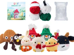 Beginner Crochet Kit – Make This Cute Plush!- Full Craft Set withVideo Guides, Yarn & All You Need to Start