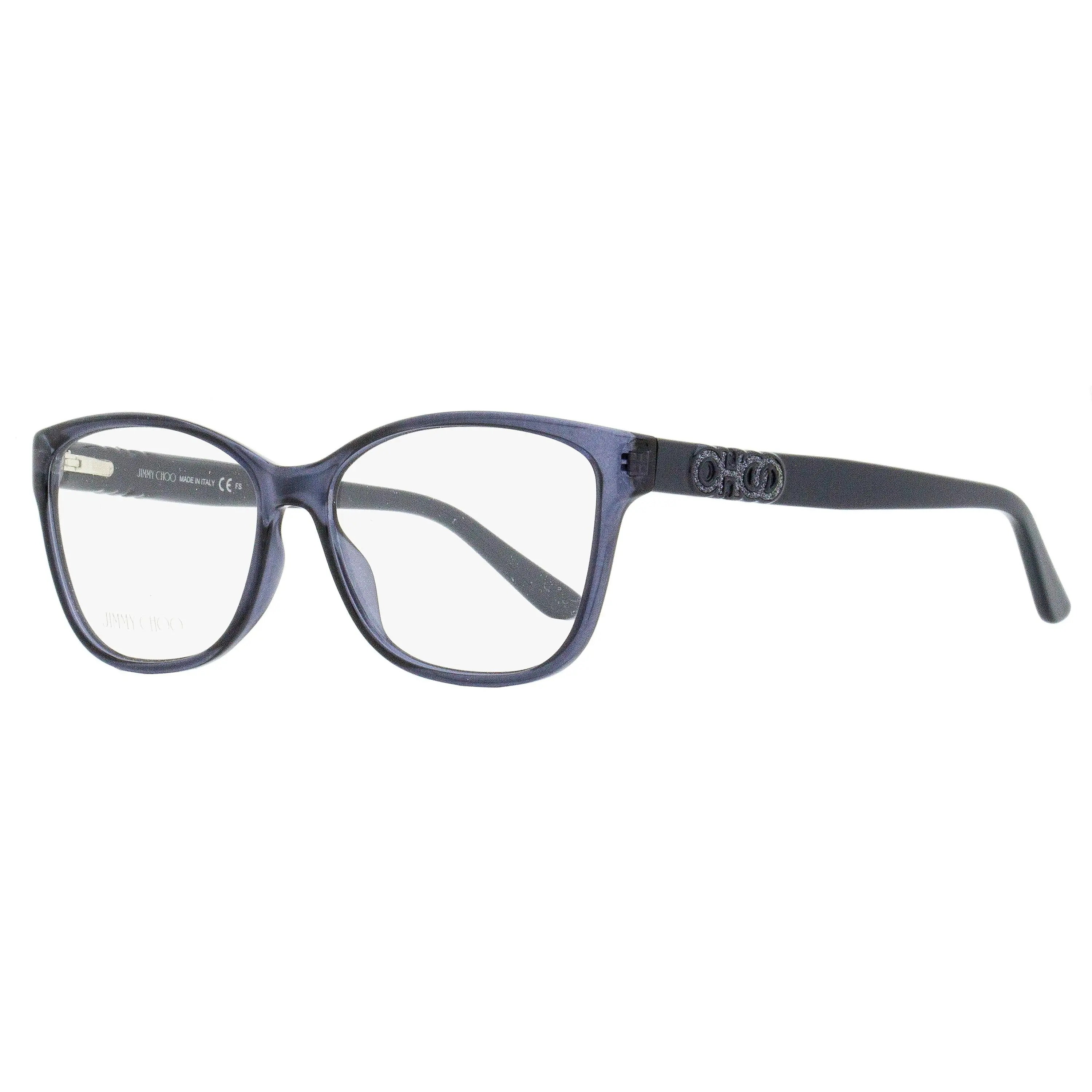 Jimmy Choo Rectangular Eyeglasses JC238 KB7 Grey 55mm