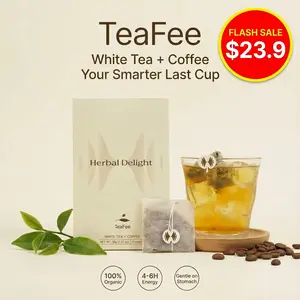 NO More Jitters! 12 Bags of Organic Tea Coffee️ for Calm, Lasting Energy，Magic tea ，loose tea，balanced tea