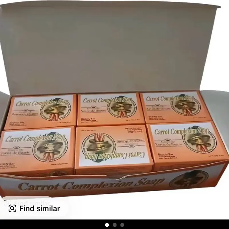 Savon carotte complexion 12pcs