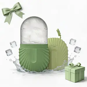 Ice Cube for Face, Portable Facial Ice Roller, Cooling Face Massage Tool for Puffiness Relief, Swelling, Redness, Calming Skincare Essential, Self Care Gift for Women, Mother’s Day, Valentine’s Day, Spring Summer Gift