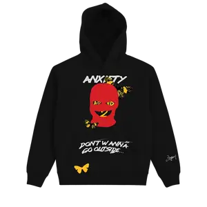 Red Mask Anxiety Hoodie