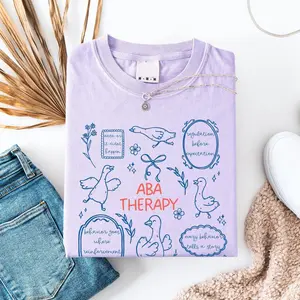 ABA T-shirt,  Behavior Analyst tee, Behavior Therapy shirt, Mental Health Gift For Behavior Specialist ABA Tech