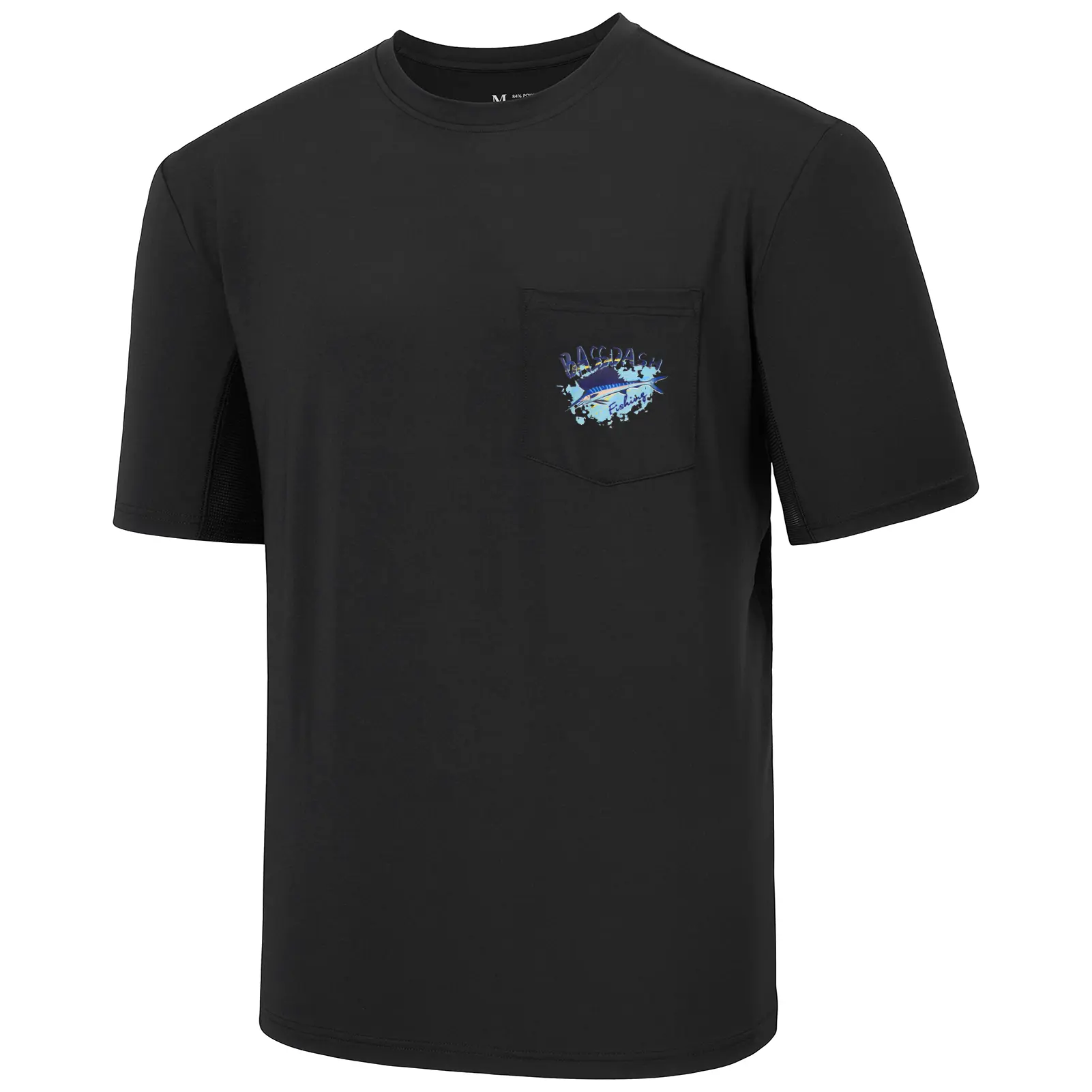 Bassdash Men’s UPF 50+ Fishing Graphic T-Shirts Pocket Short Sleeve Shirt Quick Dry  UV Sun Protection Casual Outdoor FS46M