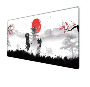 Samurai Edge Gaming Mouse Pad - Premium Cloth Surface Non-Slip Rubber Base for Precision Control & Versatile Use in Gaming & Office Extra Large