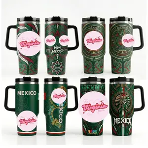 Team Mexico Soccer Football Tumbler, Cup Soccer Club Mug Fan Drinkware Gift, Gift for fan