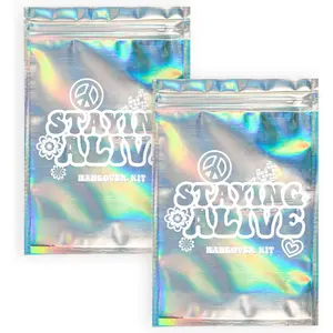 Stayin' Alive Bachelorette Party Hangover Kits (10 Pack) | Last Disco Hangover Kit Bags | Bachelorette  Kit | 21st Birthday Hangover Kits I Bachelorette  Kit