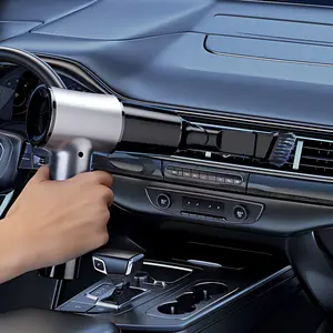 car vacuum/blower, 2-in-1 Mini Vacuum Cleaner Cordless & Air Duster ,68000Pa Powerful Suction, Handheld Portable Vacuum For Car, Home, PC, Keyboard, Desk, Pet Hair Cleaning Car Detailing Accessories Car Detailing Tools