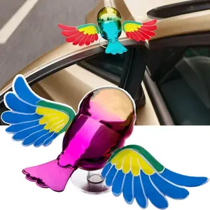 New Fun Flaps Wings Flying Birds Car Sticker Decor for Car Engine Hood, Roof, Rearview Mirror Trunk Lid,Used for Sedan SUV Pickup Exterior Decoration