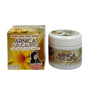 Del Indio Papago - Arnica & Eucalyptus massage cream / Arnica y Eucalipto cream ideal para masaje