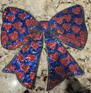 Coquette bow patch