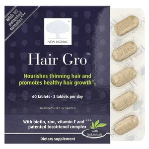 New Nordic Hair Gro™, 60 Tablets