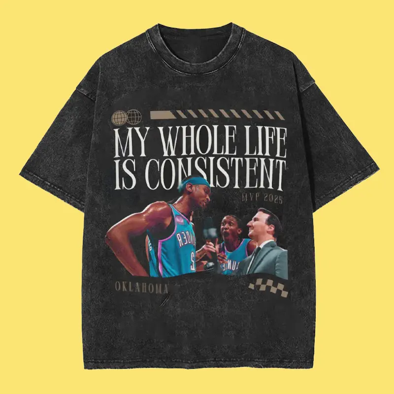 Shai Gilgeous Alexander MVP Tee, OKC Vintage 90s Shirt, My Whole