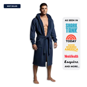 The DudeRobe - Premium Robe for Men - Comfy Loungewear