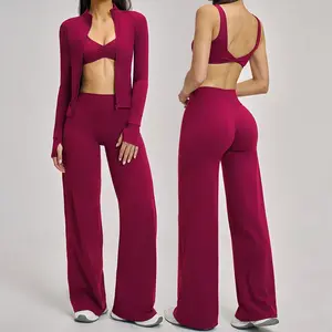 Comfort Three-Piece Yoga Ensemble