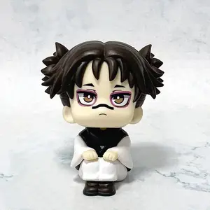 Jujutsu Kaisen Merch: Chibi Choso & Gojo Satoru Standing Figure | Jujutsu Sorcerer Desk Decor Collectible
