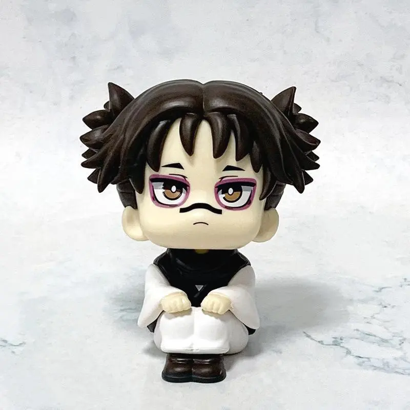 Jujutsu Kaisen Merch: Chibi Choso & Gojo Satoru Standing Figure | Jujutsu Sorcerer Desk Decor Collectible