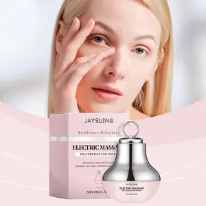 Anti-Puffiness Eye Cream with Electric Massage Function, Caffeine Formula for Dark Circles, Hydrating & Elasticity Boosting Eye Care, Under Eye Brightener