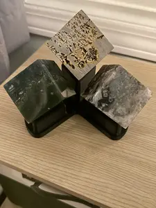 Corner Crystal Cube Specimen Display
