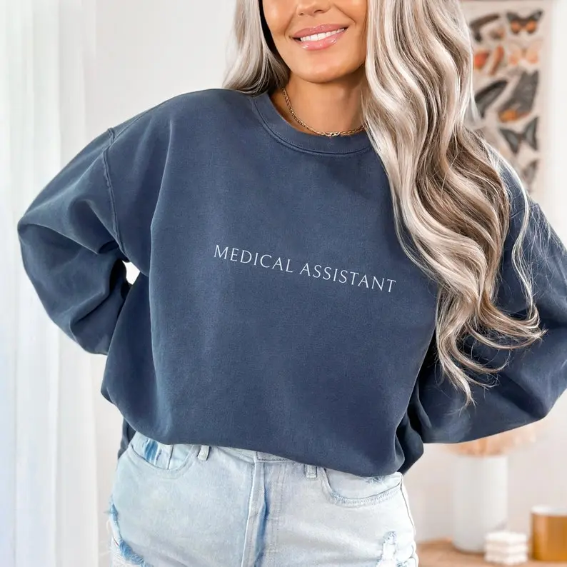 Minimal CMA Sweatshirt, Gift for CMA, Medical Assistant, MA Student Gift, Medical Assistant Graduation Gift, Cma Crewneck