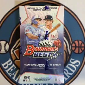 1 PACK - 2025 Bowman’s Best MLB Hobby Pack