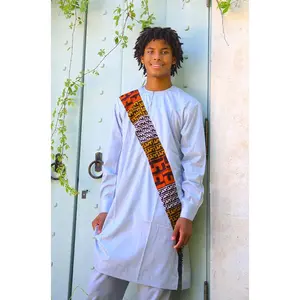 White Royal Kinshasa for Youth - Fulani Sash