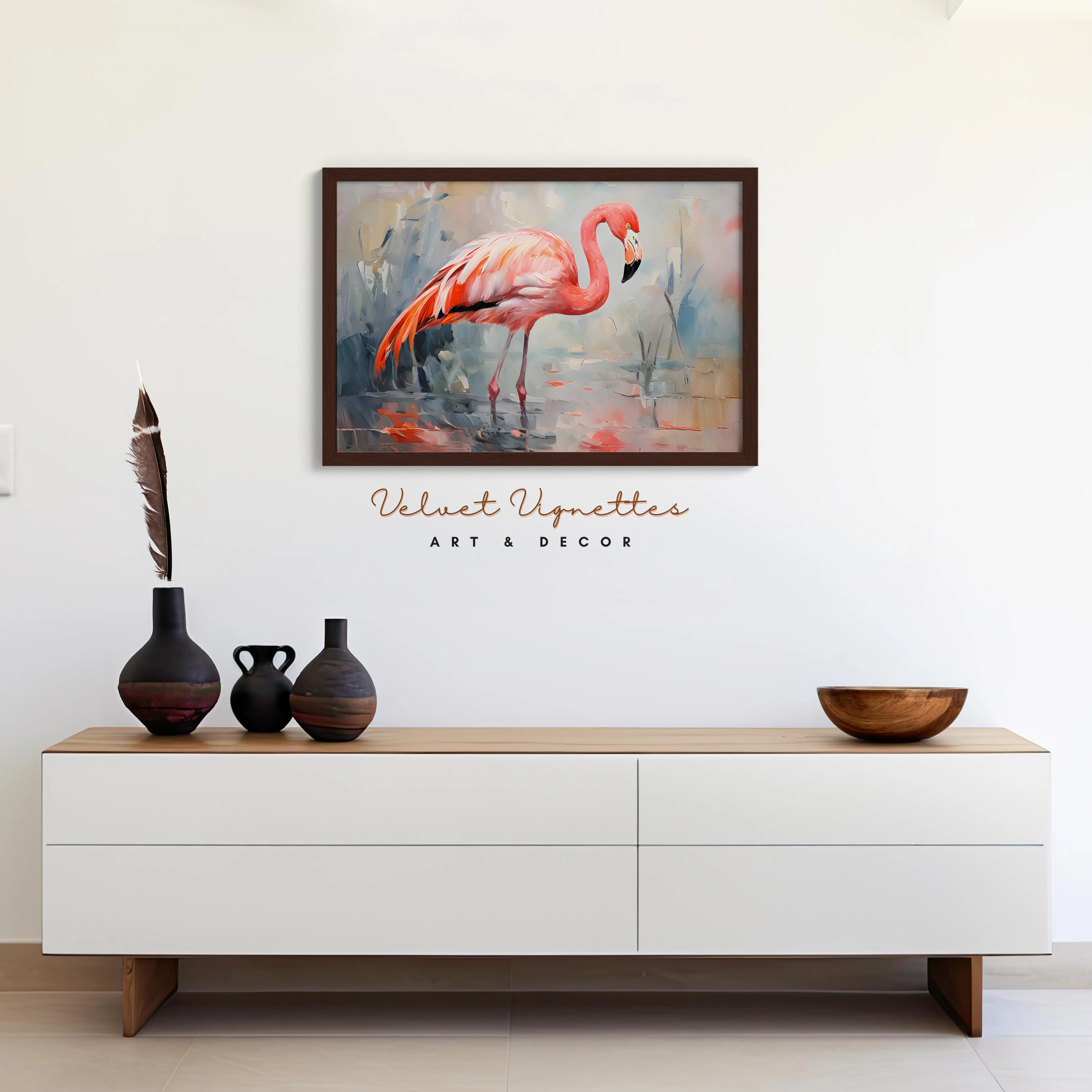 Vibrant Flamingo Poster – Elevate Your Space with Eye-Catching Tropical Art! Perfect for Home Decor, Kids’ Rooms, or a Fun Office Vibe. Bring the Beach to You – Order Your Stunning Flamingo Wall Art Today and Transform Any Room into a Paradise!