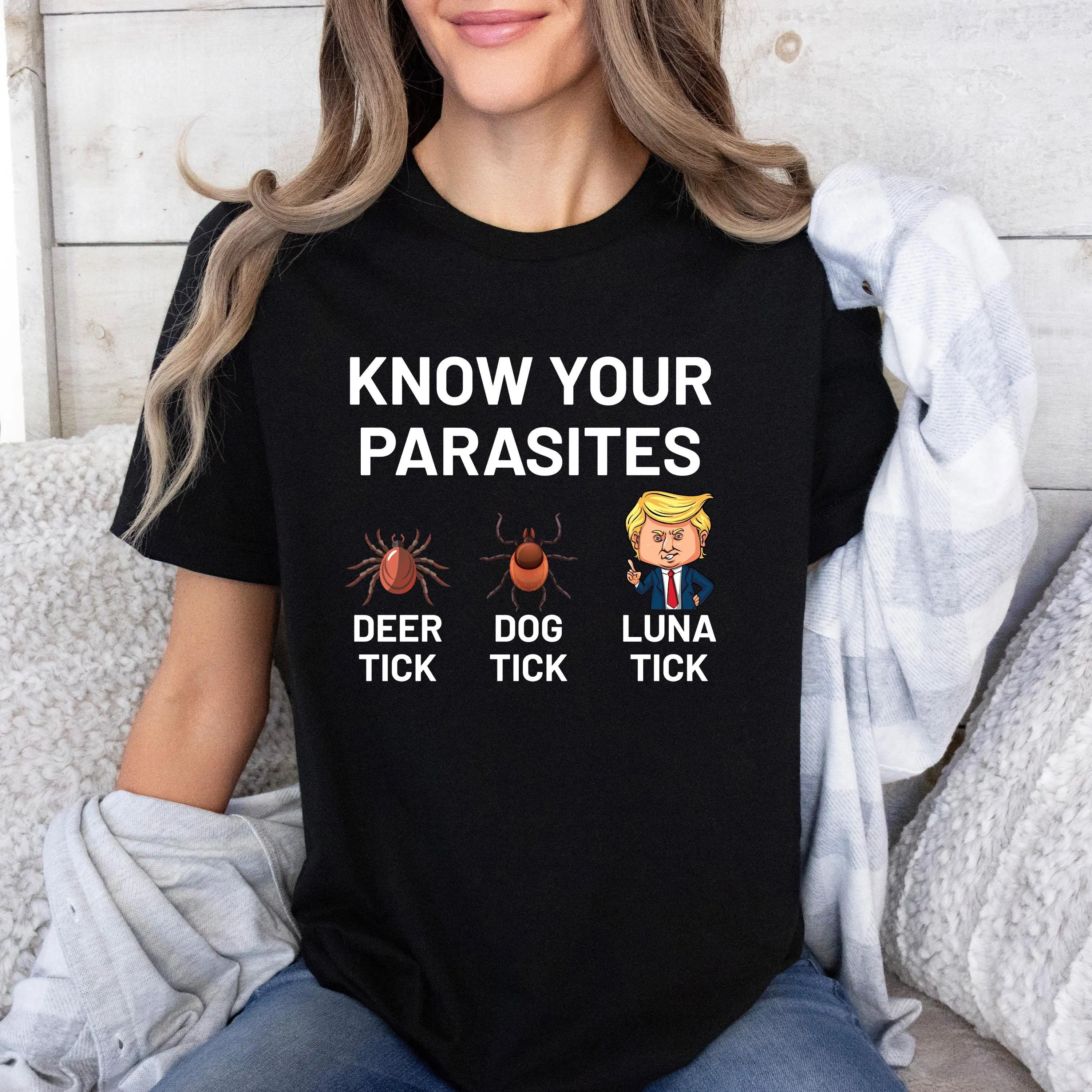 Know Your Parasites Shirt, Funny Trump Shirt, Anti Trump Shirt, Election Day Shirt, Sarcastic Trump Shirt, Vote Removes Tee, Political Shirt