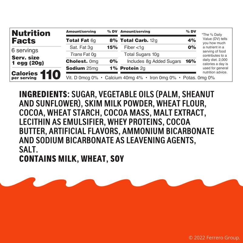 Kinder Joy Eggs, 6 Count, Treat Plus Toy, Sweet Creams and Chocolatey Wafers, Individually Wrapped, 4.2 oz