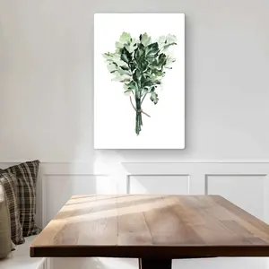 Begin Home Decor C1MP2030BUTTCV 20 x 30 in. Tied Up Persil Bundle Wall Art - Illustrative Gastronomy Metal Print