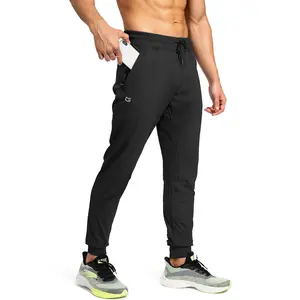 G Gradual Sweatpants for Men Stretchy Joggers with Zipper Pockets Men‘s Track Pants Athletic Pants for Soccer, Running, Workout, Traning Sports Jogging Wear