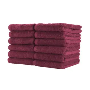 Bleach Safe Salon Towel Junior, Cotton, 16x27 in., Seven Colors, Buy a Set of 12 or Case of 180