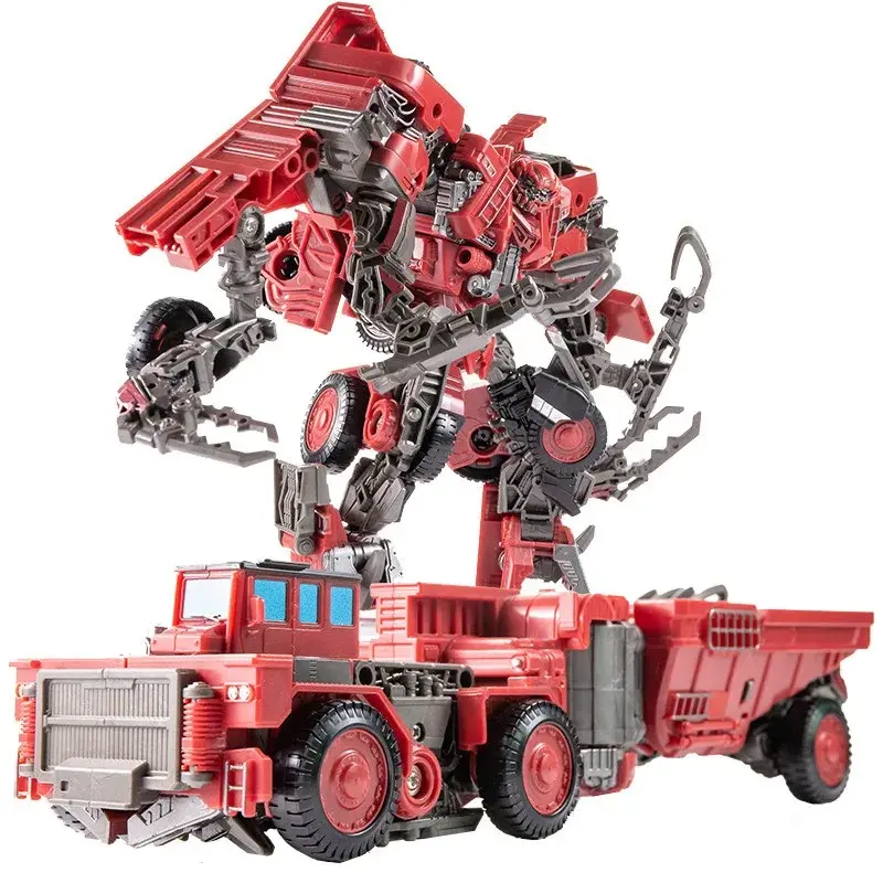 AOYI Cool 8 IN 1 Oversize Devastator Toys Boy Anime Hook Action Figures Robot Car Engineering  Vehicle Model Kids
