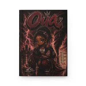 Oya Orisha Journal | Ita Libreta | Storm Queen Spiritual Gift | Yoruba Goddess Diary | Black Woman Art Lined Journal